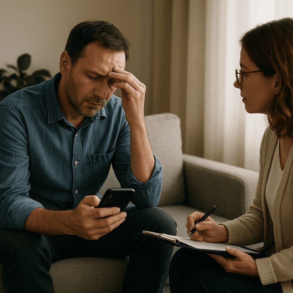 Uzależnienie od telefonu u dorosłych – psychoterapia Zielona Góra