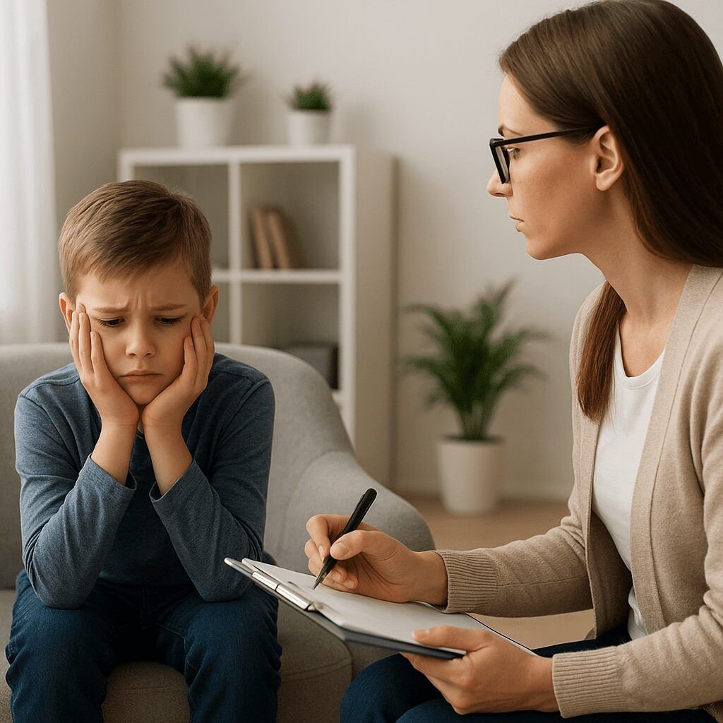 Zaburzenia lękowe u dzieci – terapia w Zielonej Górze