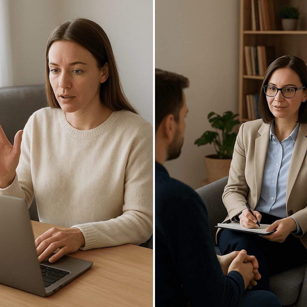 Psychoterapia online a stacjonarna – oferta Zielona Góra
