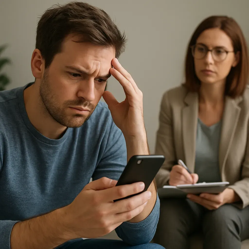 Kompulsywne korzystanie z telefonu – pomoc terapeuty Zielona Góra
