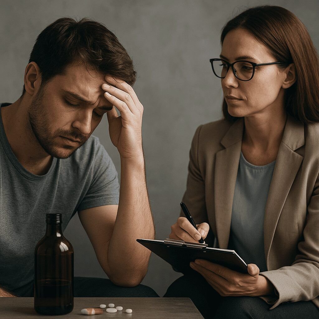 Lęk a uzależnienia – jak jedno napędza drugie